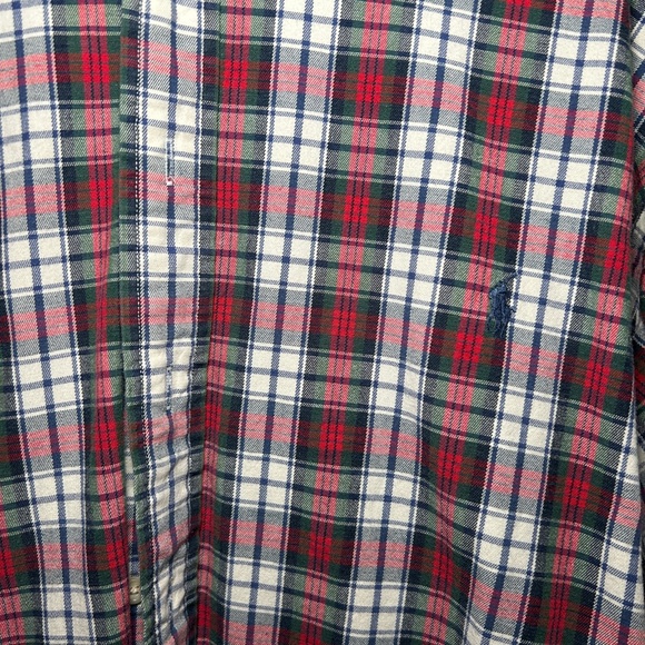 Men’s Ralph Lauren Flannel Button up 2XLT - Picture 2 of 3
